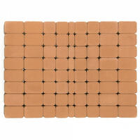  Тротуарная плитка Braer Классико Дуо 40 мм Коралловый: внешний вид