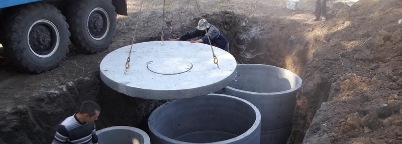 Установка ЖБИ колец